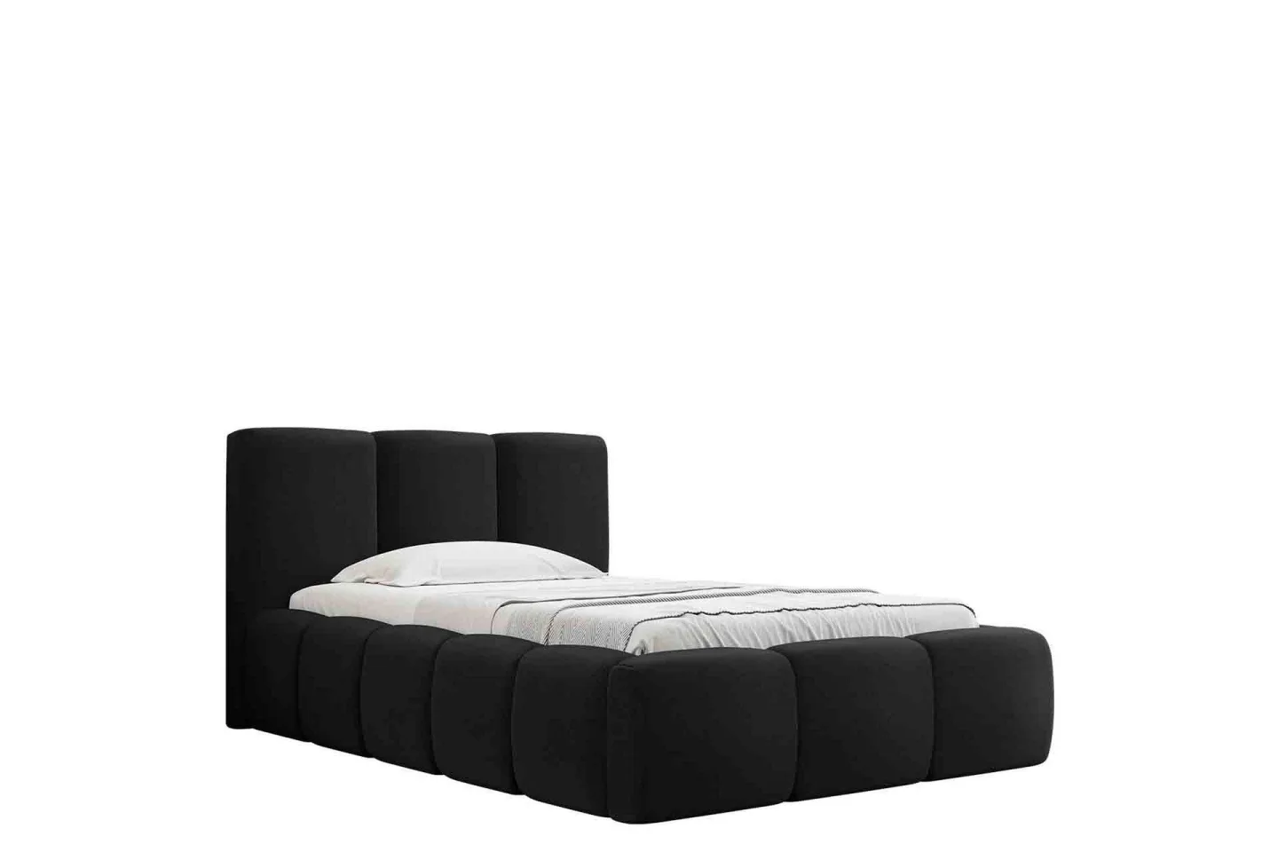Salvenor Sängram med Förvaring 90x200 cm - Svart