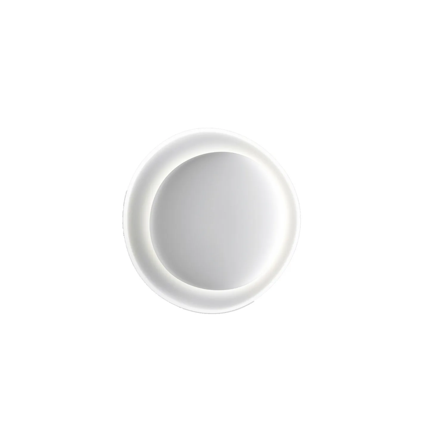 Foscarini - Bahia mini tak- och vägglampa dimbar LED-lampa - Vägglampor - Lucidi & Pevere - Vit - Plast