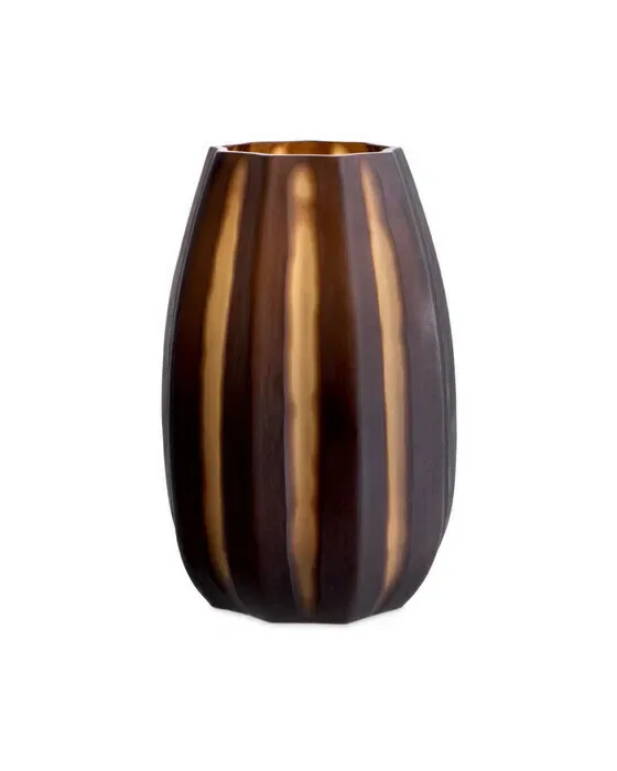 Tiara vase mørkebrun