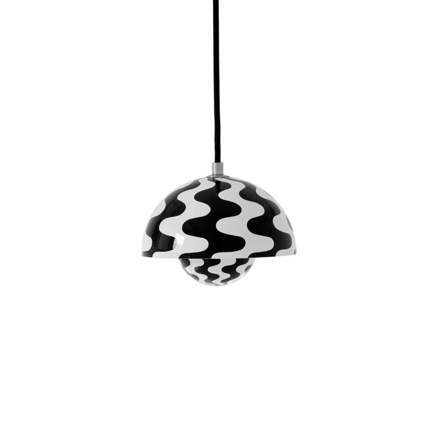 &Tradition Flowerpot VP10 pendel Black-white
