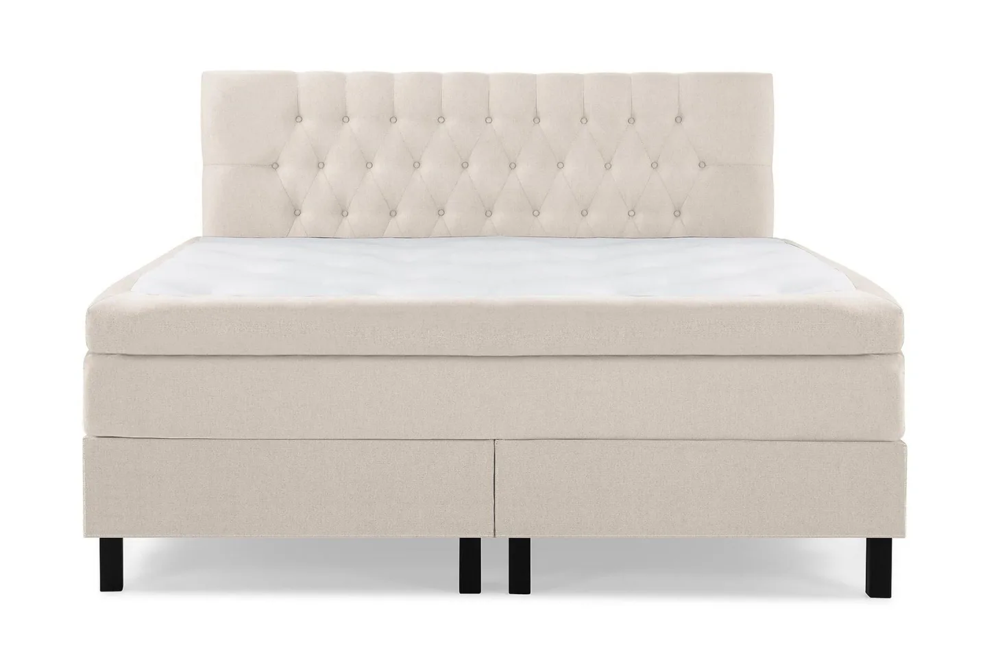 Lucky Kontinentalsäng 180x200Latexmadrass - Beige