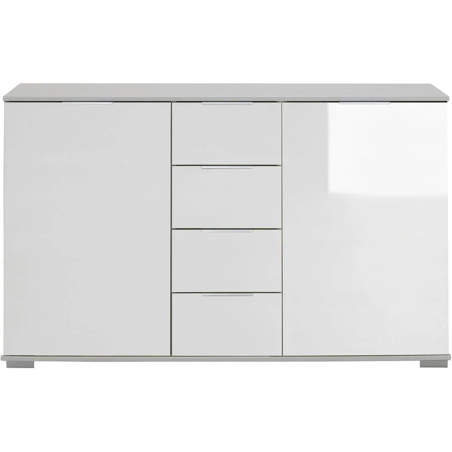 Kommode Peyton C weiss Holzwerkstoff B 130 H 83 cm