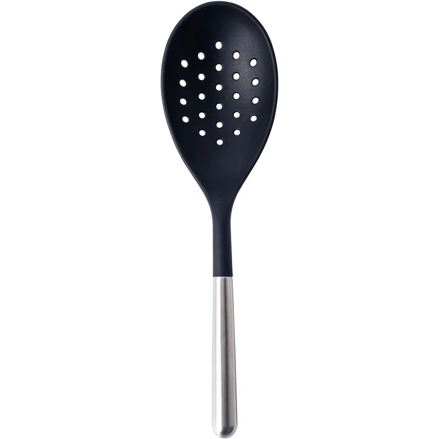 Rührkelle Premium Schwarz/Silber Edelstahl/Silikon T 9.8 cm