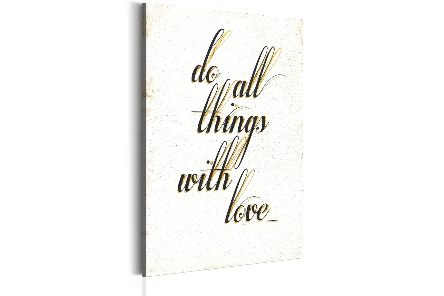 Tavla My Home: Things with love 80x120 cm -