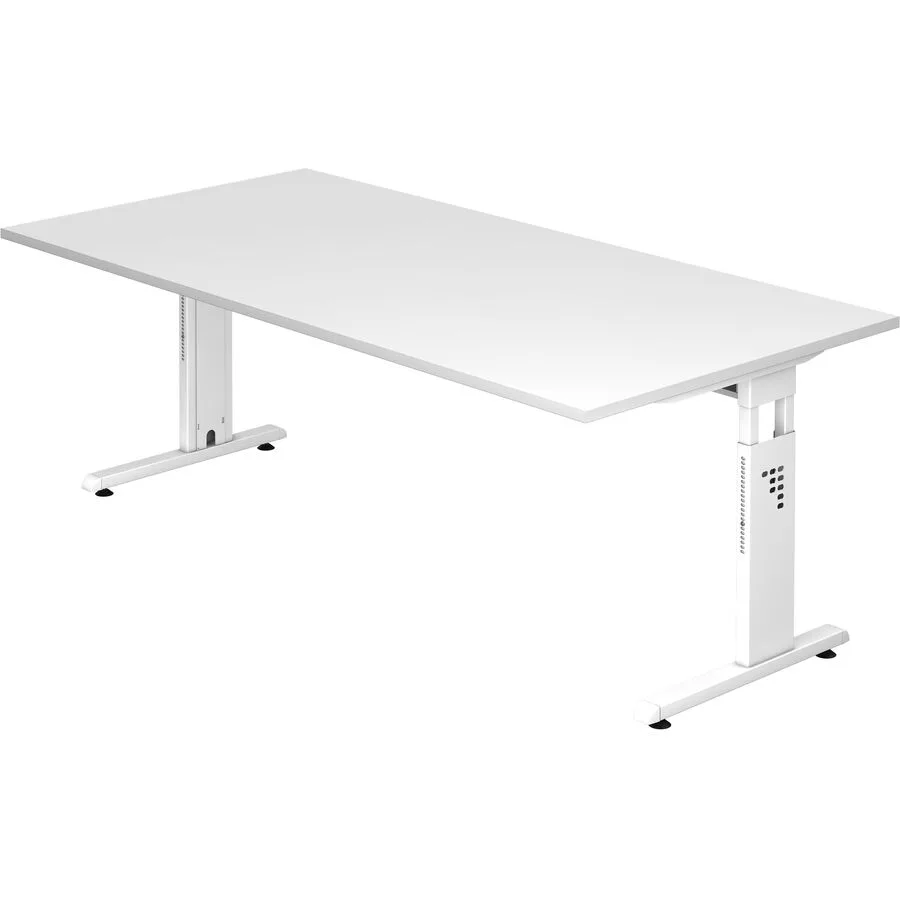 Schreibtisch Office weiss Holzwerkstoff B 200 T 100 cm