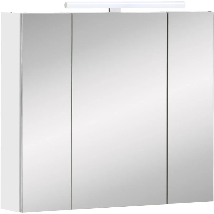 Spiegelschrank Ilsebill weiss Holzwerkstoff B 80 T 16 cm