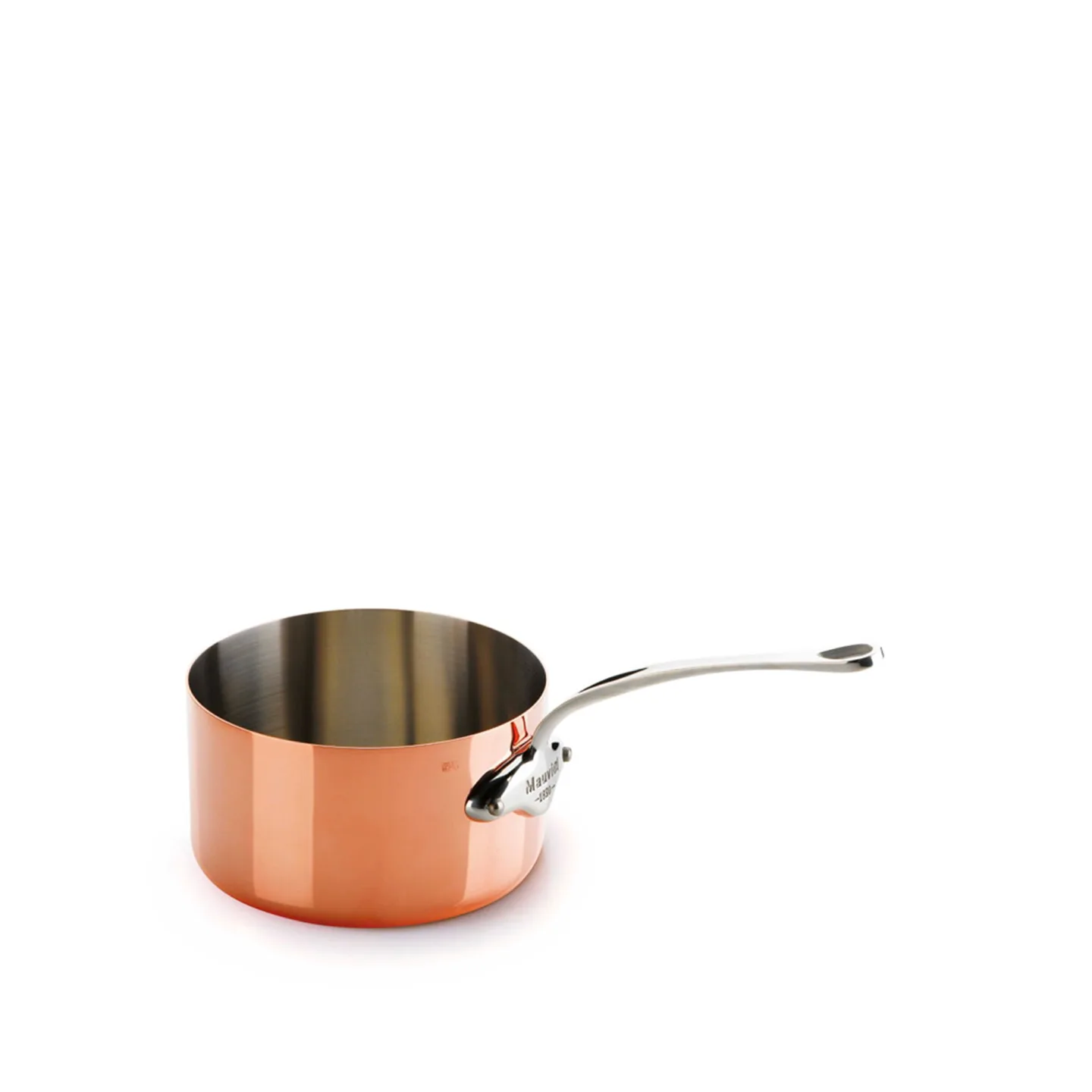 Mauviel - Saucepan M'150S Copper/Steel - 0,8 L - Grytor och kastruller