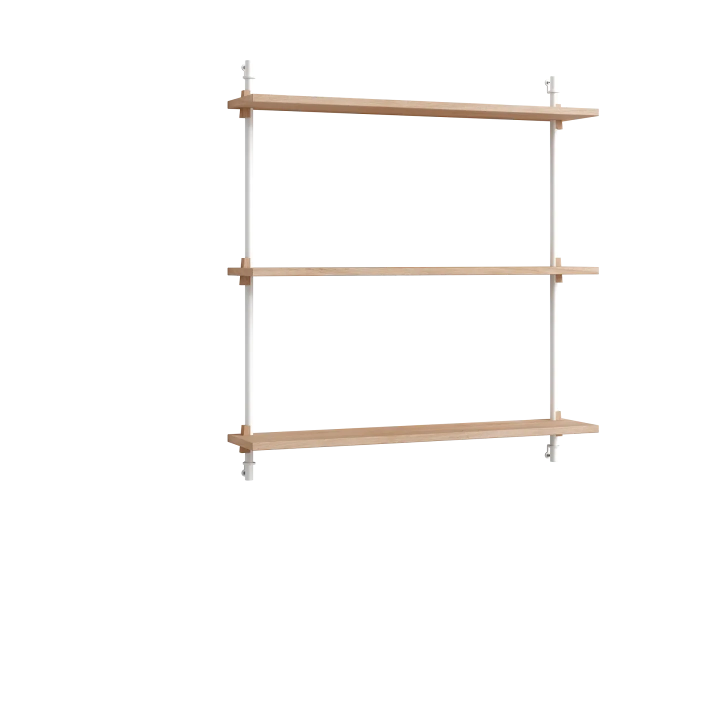 MOEBE Moebe wall shelving ws.85.1 Ek-vit