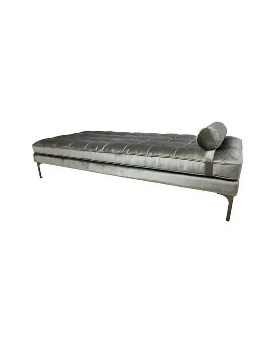 Bonham Daybed Dorian Grey/Brass