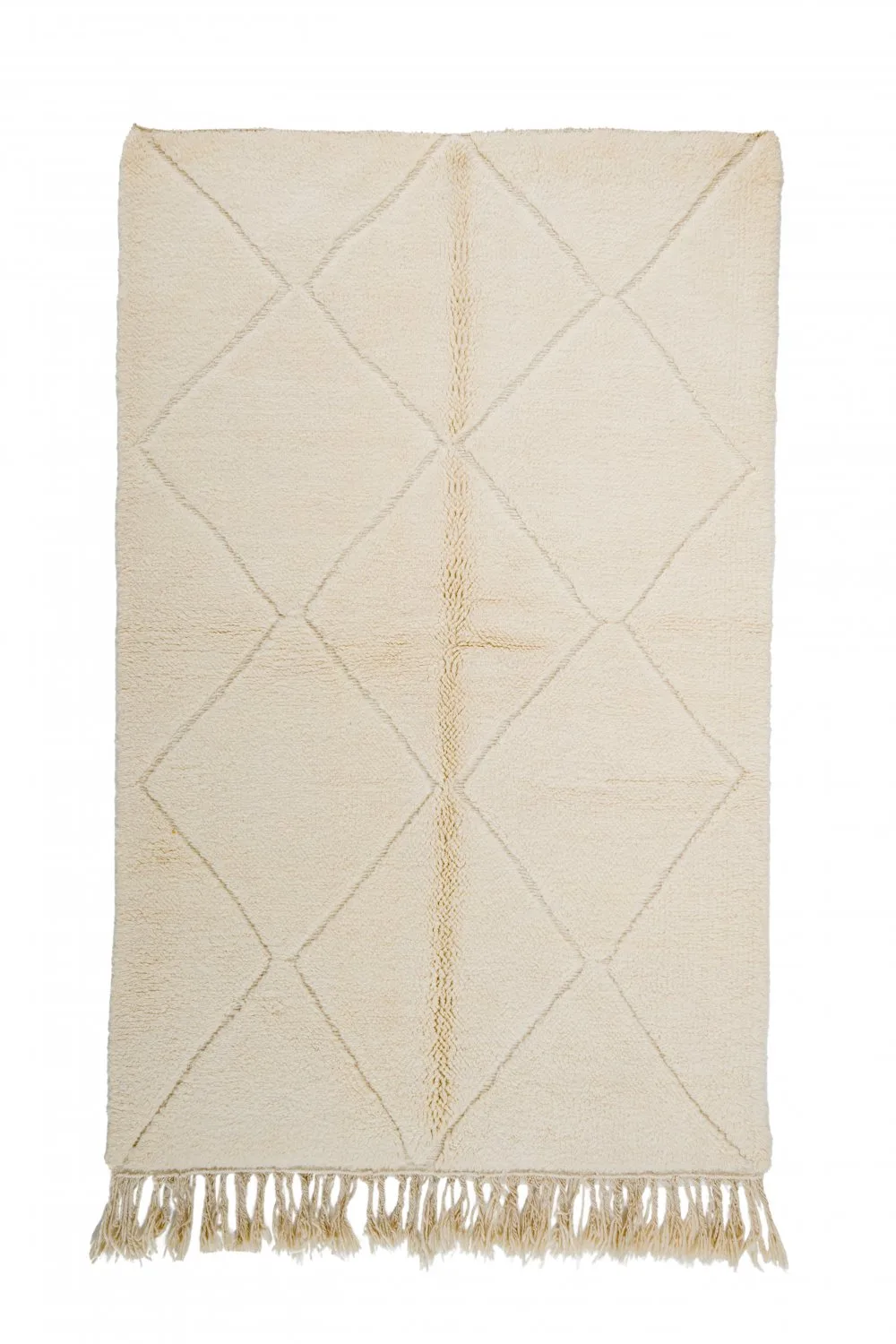 Kelim-teppe Marokkansk Beni Ourain 250 x 150 cm (Størrelse: 250 x 150 cm)
