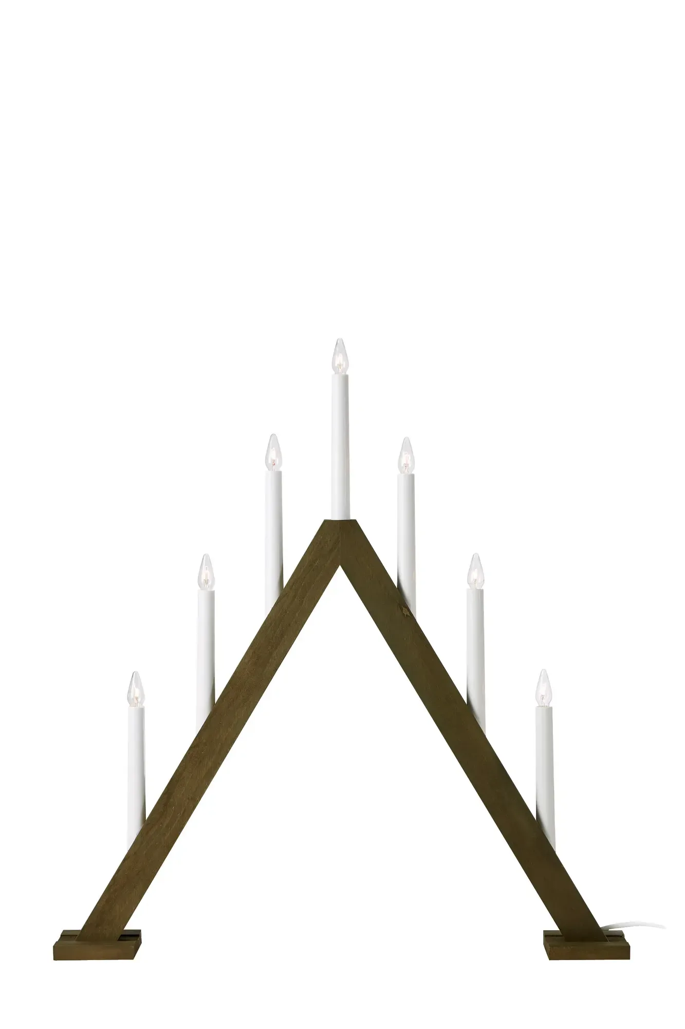 Ariele Adventskerzenhalter Dunkelbraun 62 cm