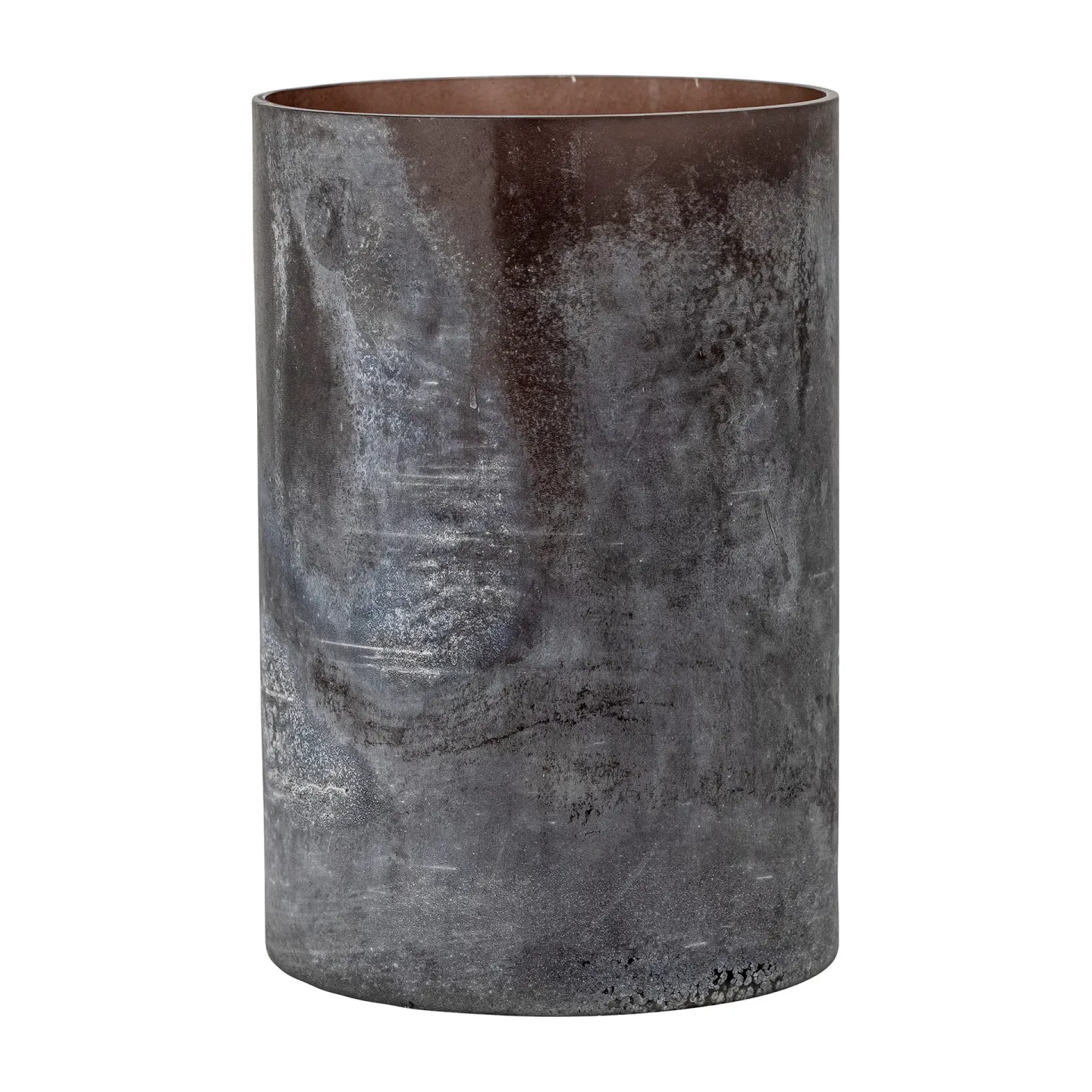Bloomingville Macha Windlicht/Vase Ø15cm Lila-braun