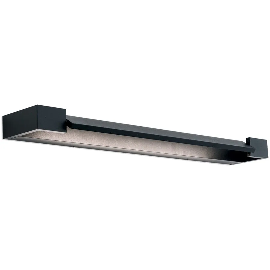 Wandlampe Marilyn Schwarz Aluminium 10 cm - Lichtfarbe: Warmweiss