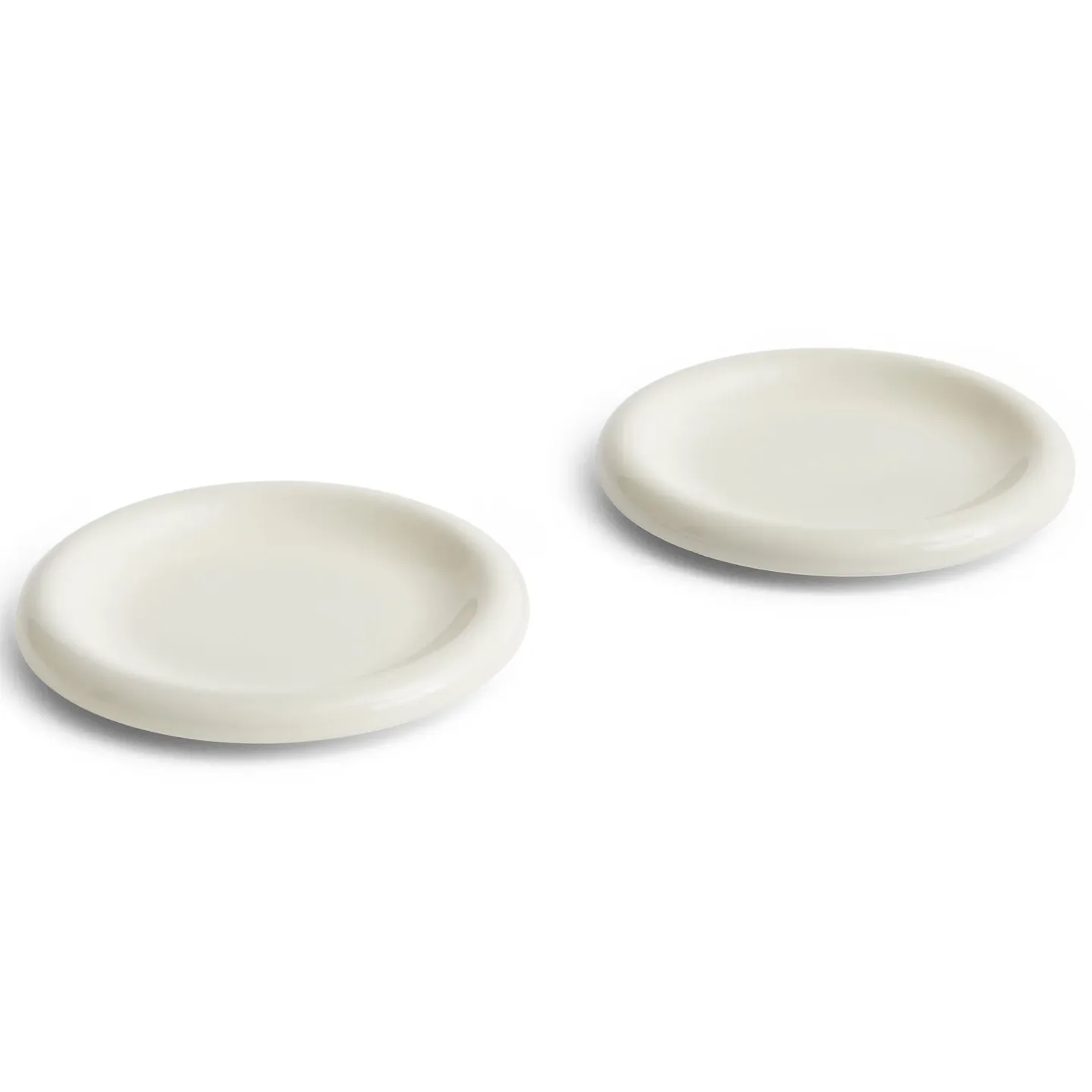 HAY Barro Teller Off-white, Ø18 cm 2-teilig
