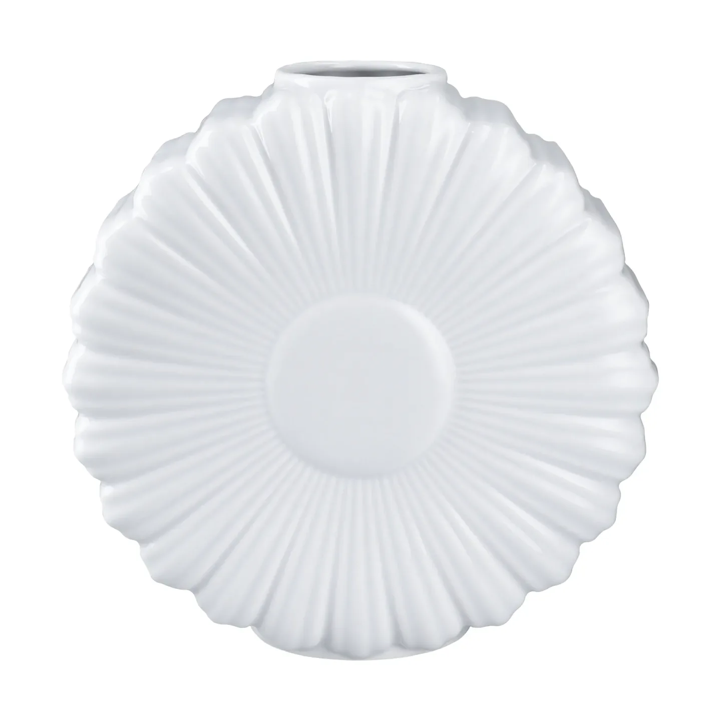 Lyngby Porcelæn Flower vas Prästkrage, 21 cm