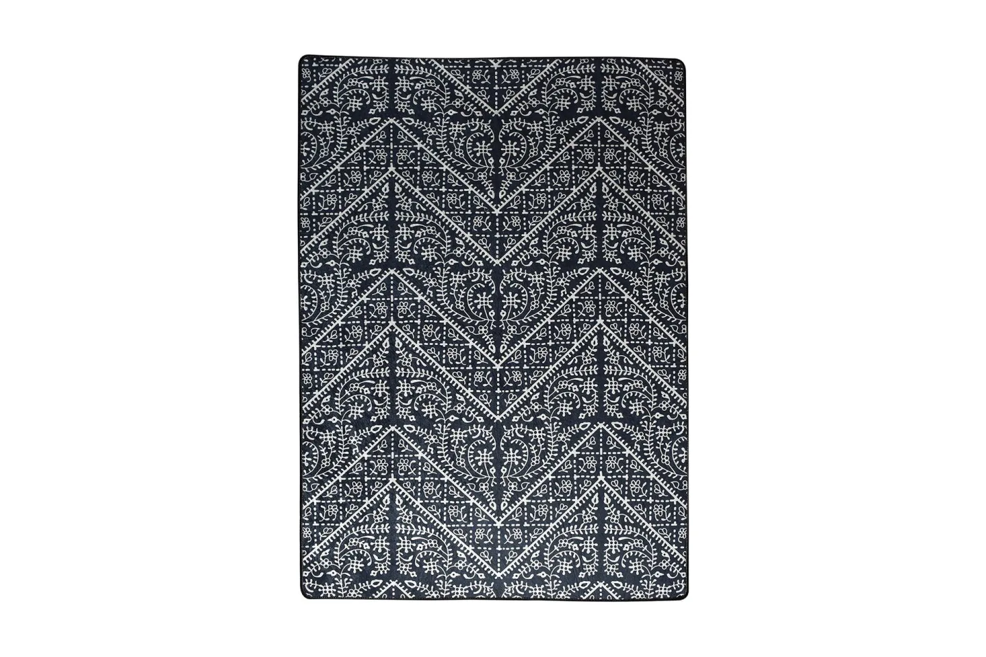 Assaggie Entrematta 60x140 cm - Svart/Sammet