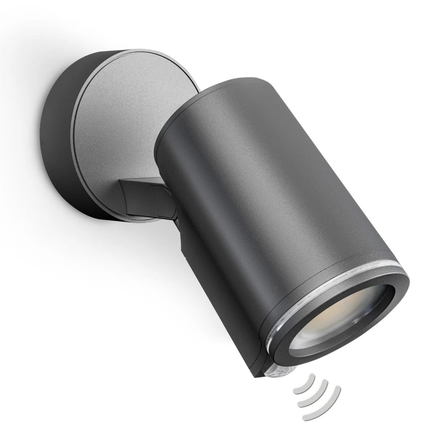 One SC Smart Sensor udendørs spotlampe, antracit, IP44 - STEINEL Spot One SC - Moderne - Metal - Med én lyskilde