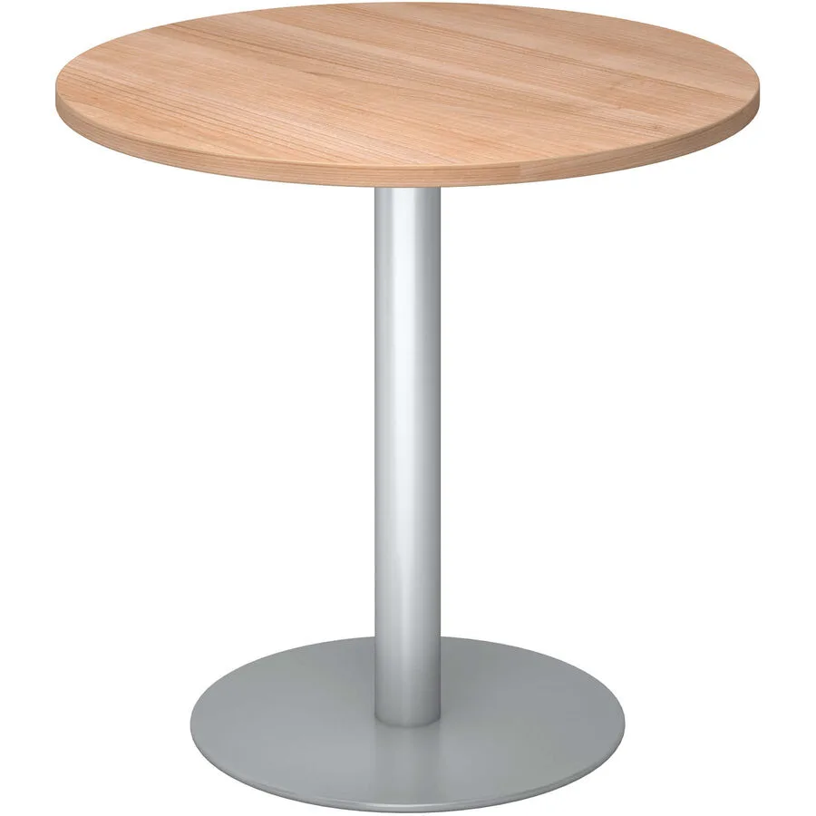 Besprechungstisch Office Nussbaum Dekor Holzwerkstoff B 80 T 80 cm