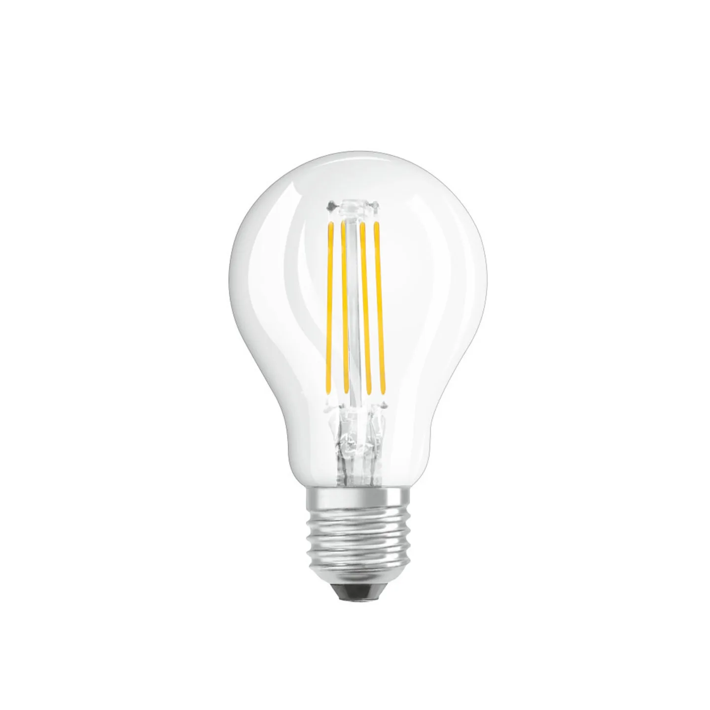 Osram - LED Ljuskälla E27 4,5W 470lm 2700K Dimbar klar - LED-lampor - Transparent