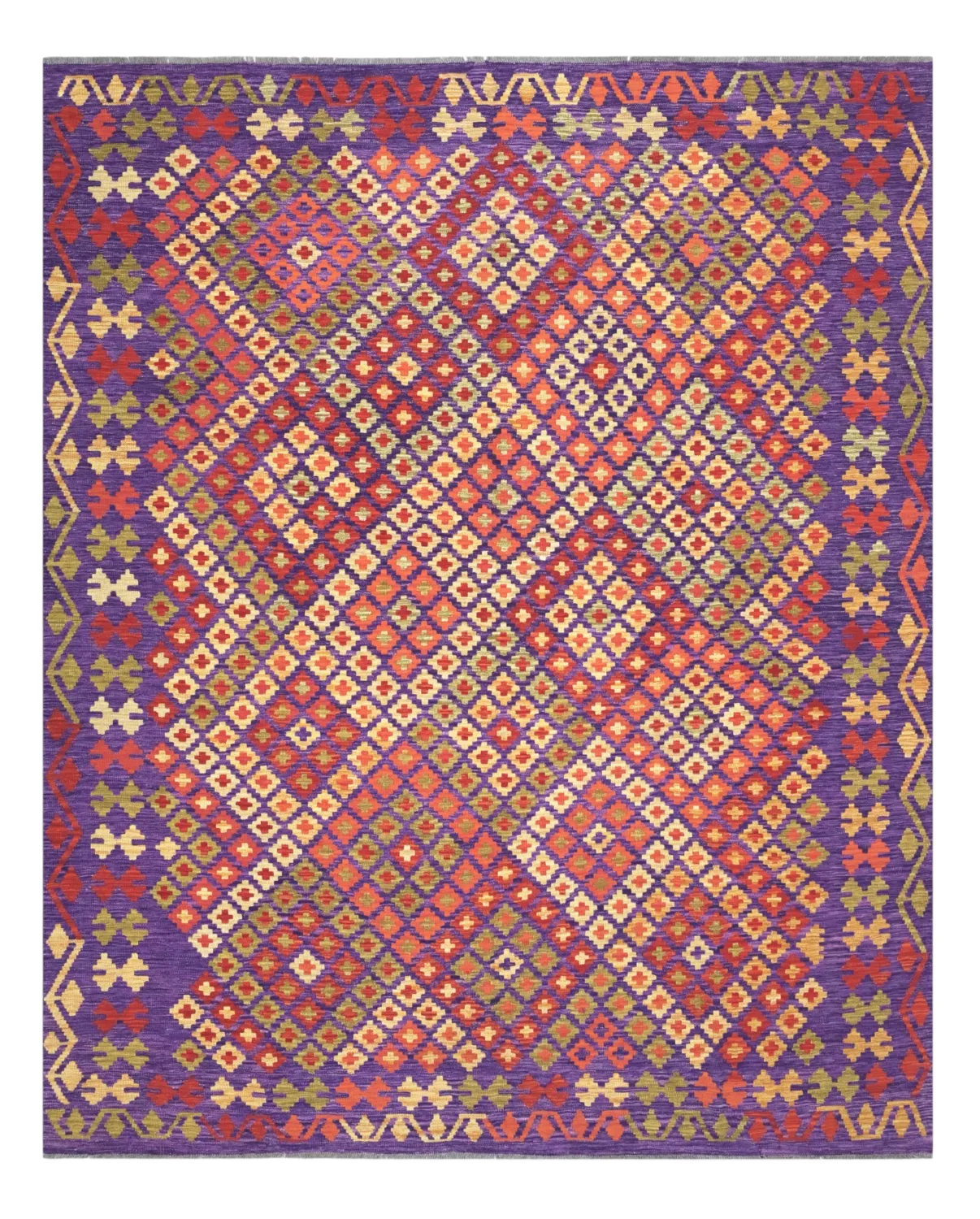 Orientalsk Teppe - Vegi Kelim Hand Woven - 250 x 299 cm (Størrelse: 250 x 299 cm)