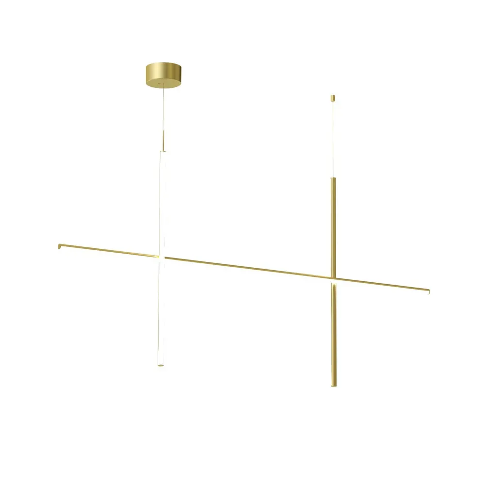 Flos Coordinates S2 Pendelleuchte Messing