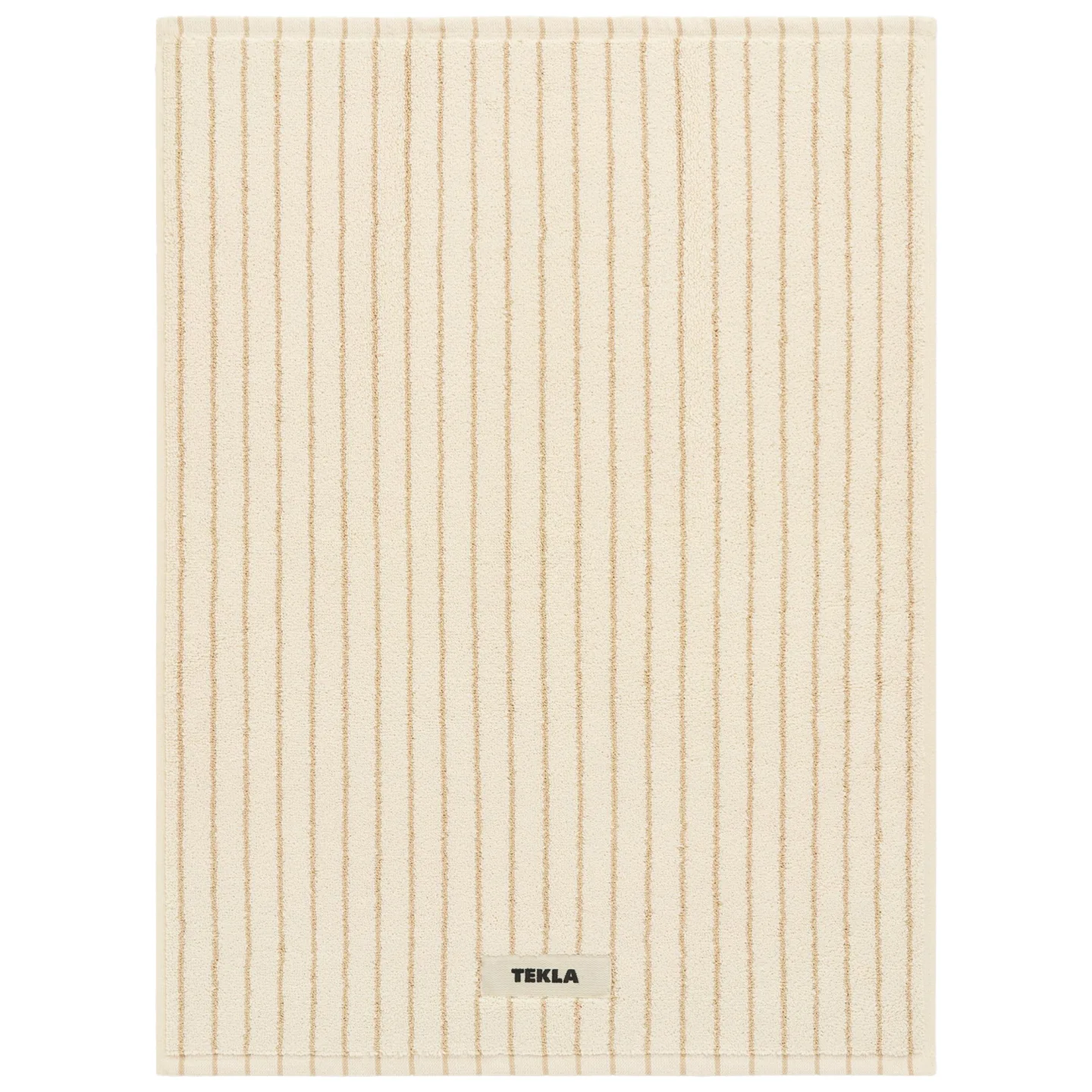 Tekla - Terry Sienna Stripes badrumsmatta 50 x 70 cm - Bomullsmattor