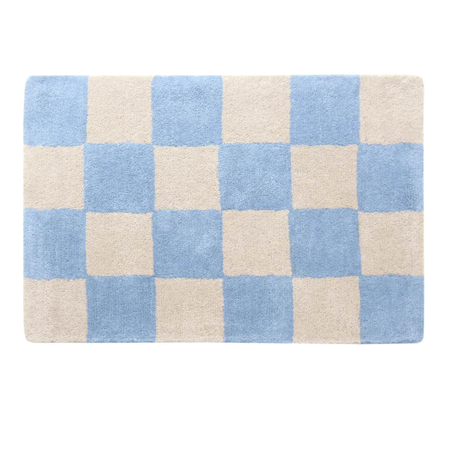 Dørmatte - Lovre (blå/beige) (Størrelse: 60 x 90 cm)