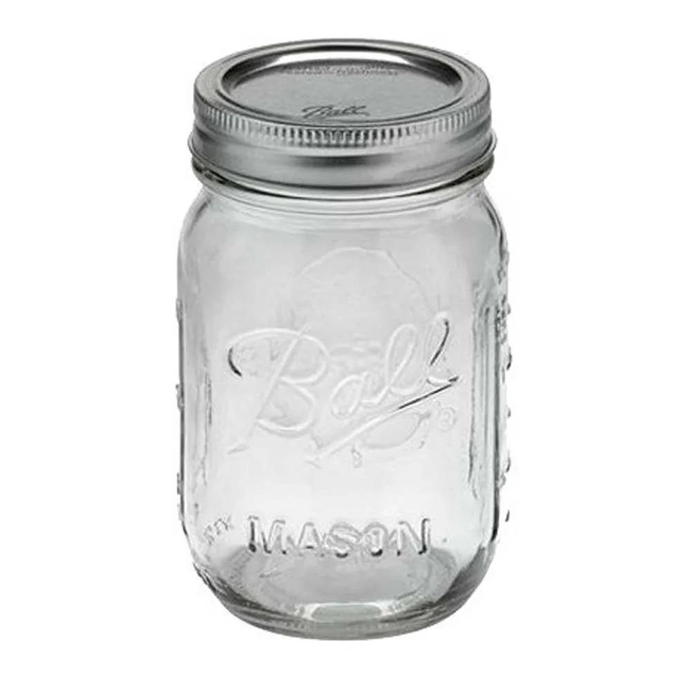 Mason jar - Pint 0,47 liter - Regular mouth