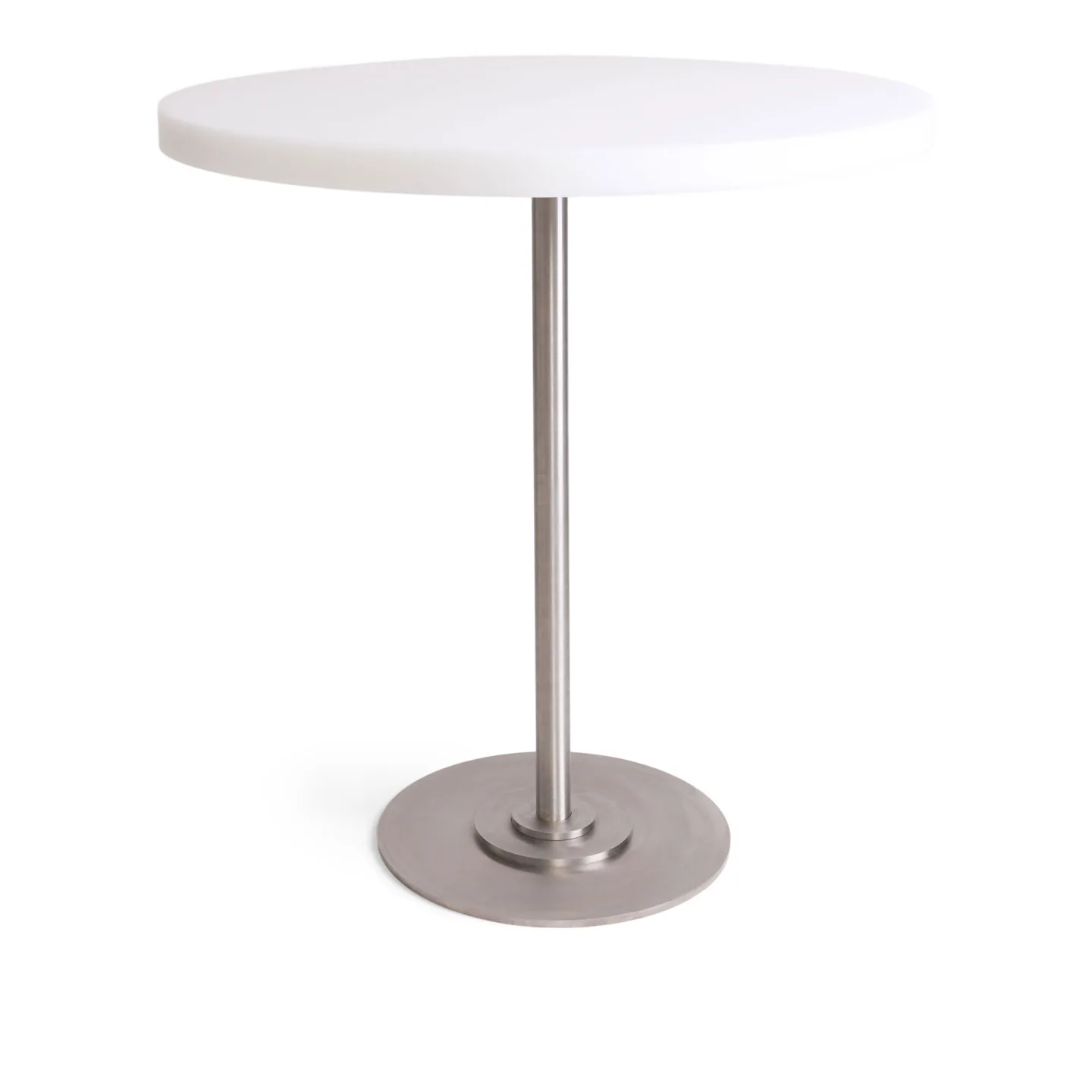 Frama - Table 57 matbord 70 cm rostfritt stål / white - Matbord - Per Holland Bastrup - Vit - Metall