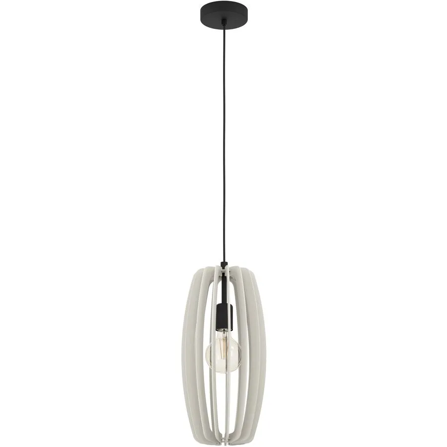 Eglo Pendellampe Bajazzara Schwarz Stahl 26 cm 110 cm