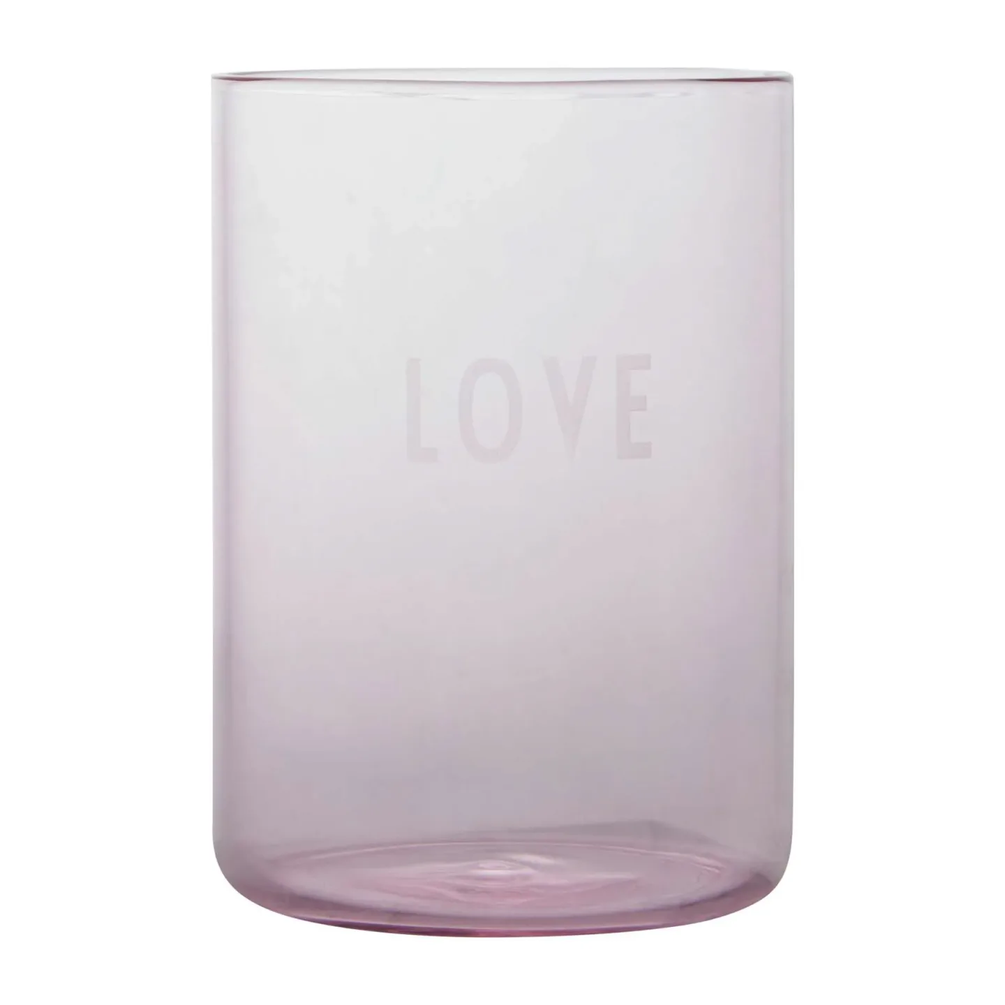Design Letters Design Letters Lieblingsglas 35 cl Love-rose