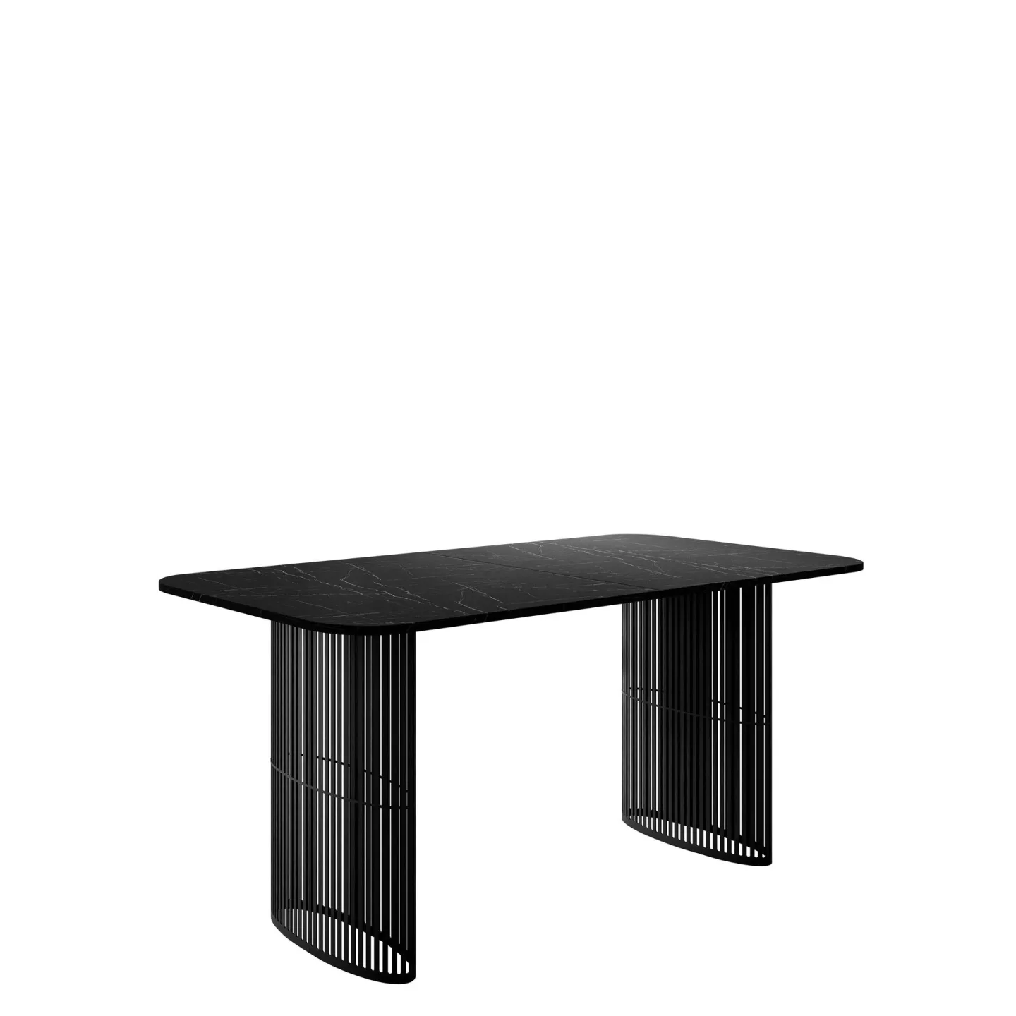 Mirion Matbord förlängningsbart 160-236 cm - Svart marmor