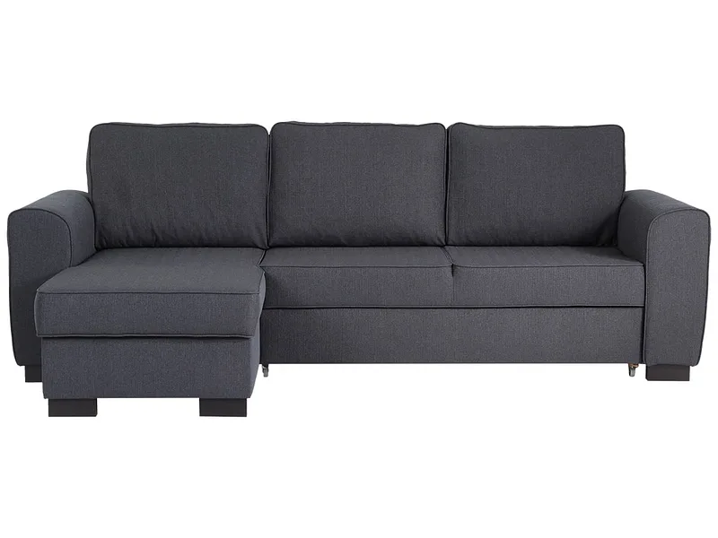 Ecksofa ARCADE Stoff dunkelgrau