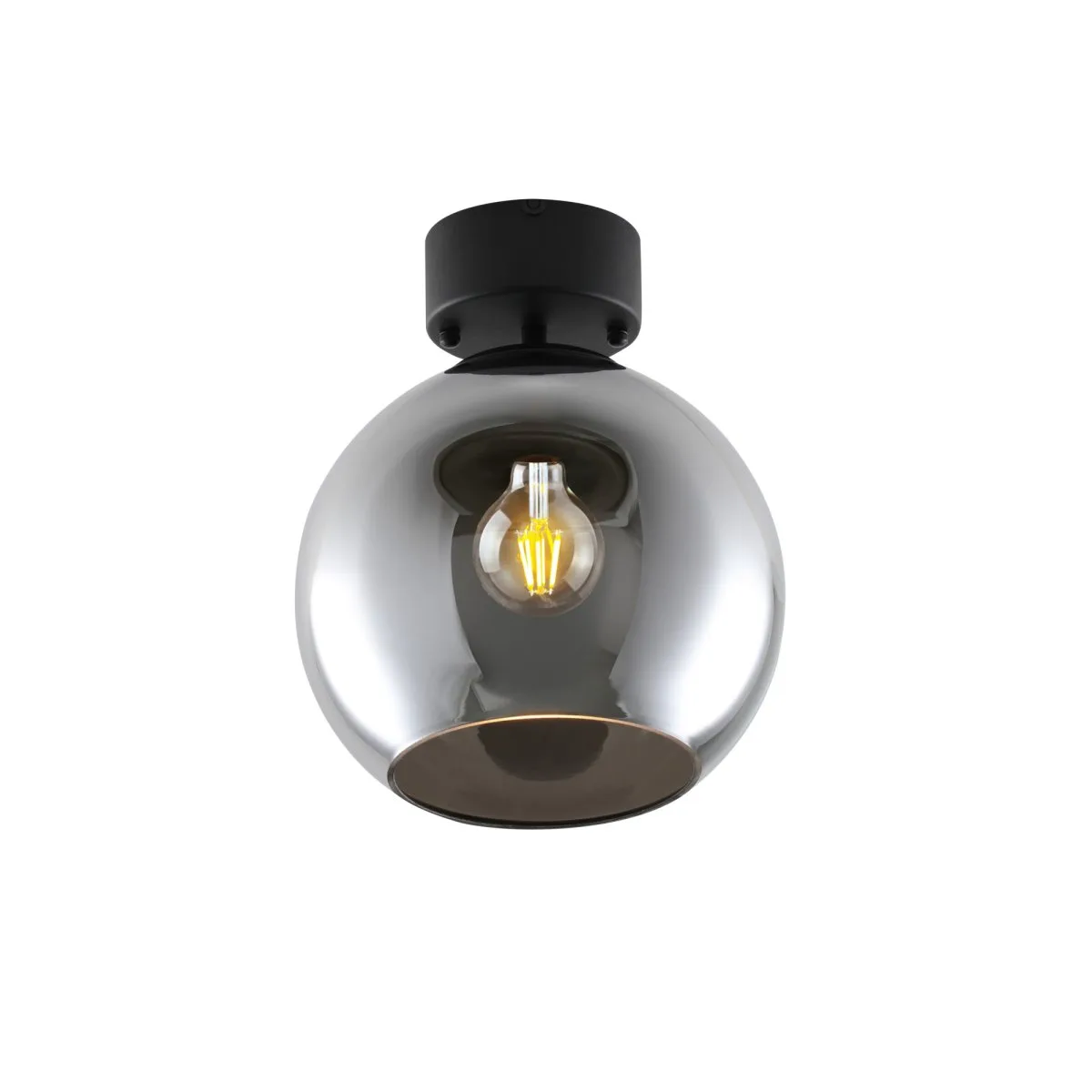 Nordic Lighting - Globi Ø25 - Takplafond - Svart/Rökfärgad