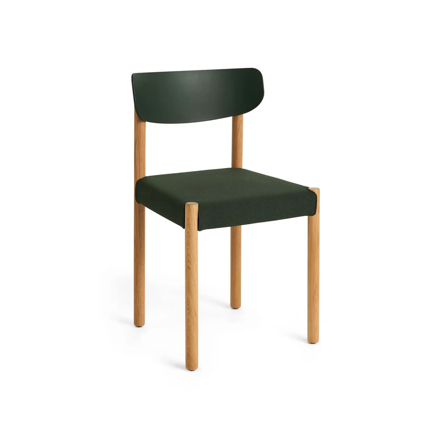 HAY Pack Chair 11 Stuhl Geölt Eiche-palm green-Steelcut 975