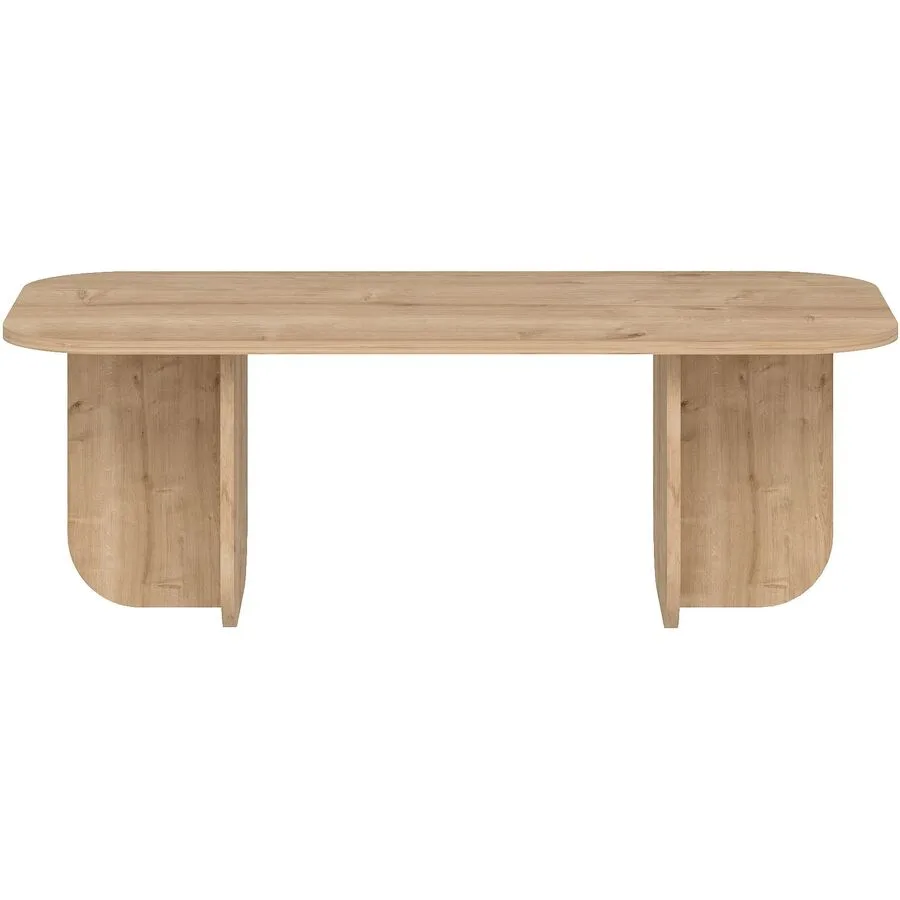 Salontisch Georis eiche hell Holzwerkstoff B 120 cm H 41.4 cm