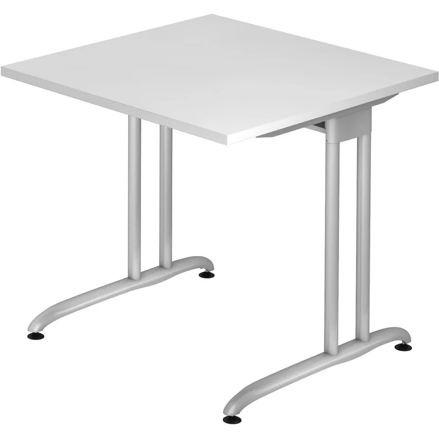 Schreibtisch Office weiss Holzwerkstoff B 80 T 80 cm