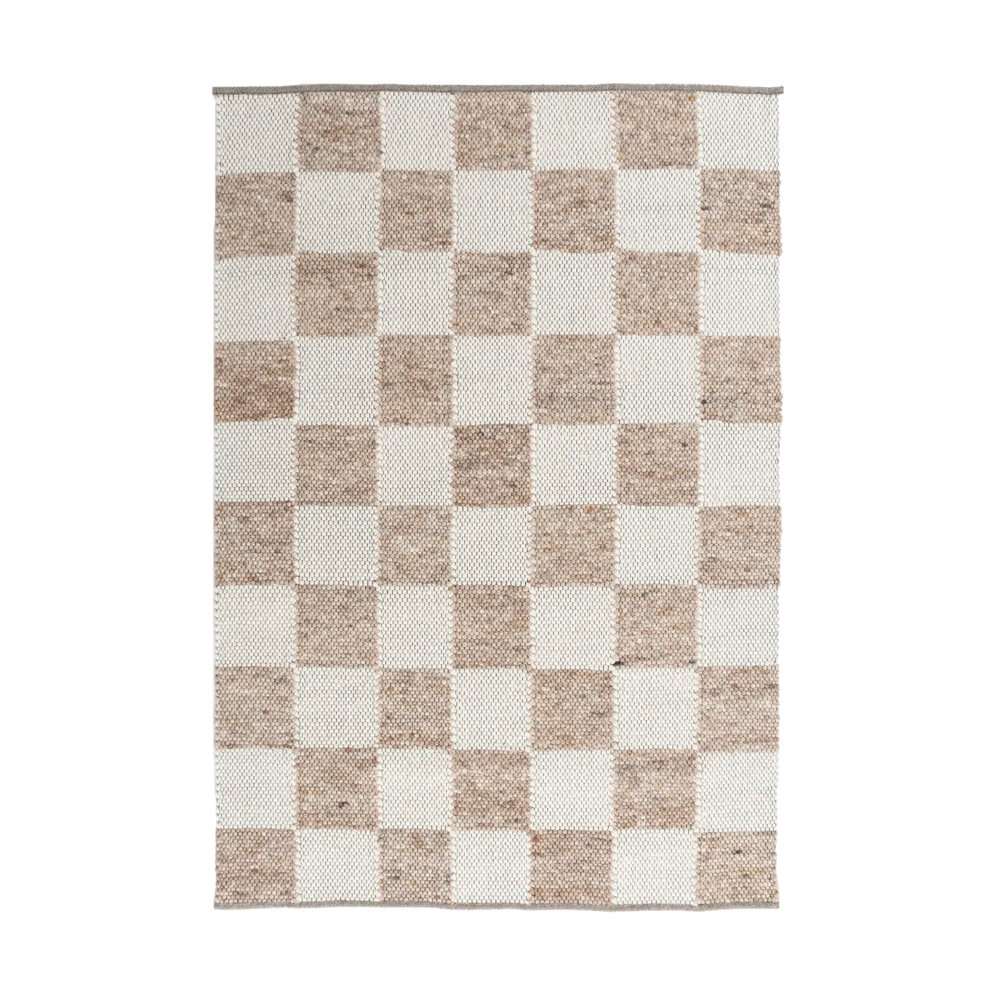 Tisca Gotland Design matta Special Edition Light brown-white nr. 2412, 170x240 cm