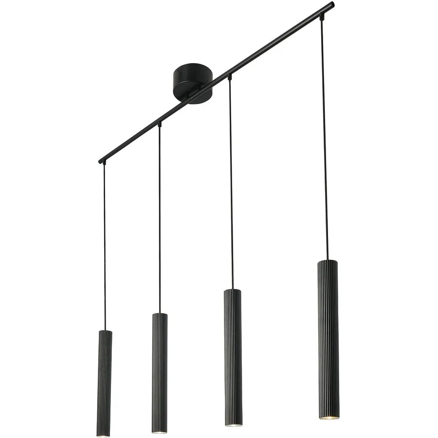 NORDLUX Pendellampe Vico Schwarz Metall B 115.5 H 40 cm