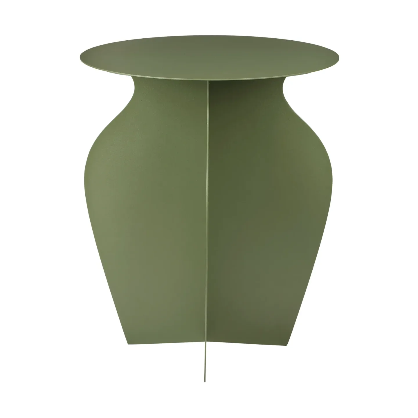 Broste Copenhagen Urna Beistelltisch Ø35x45 cm Grape leaf green