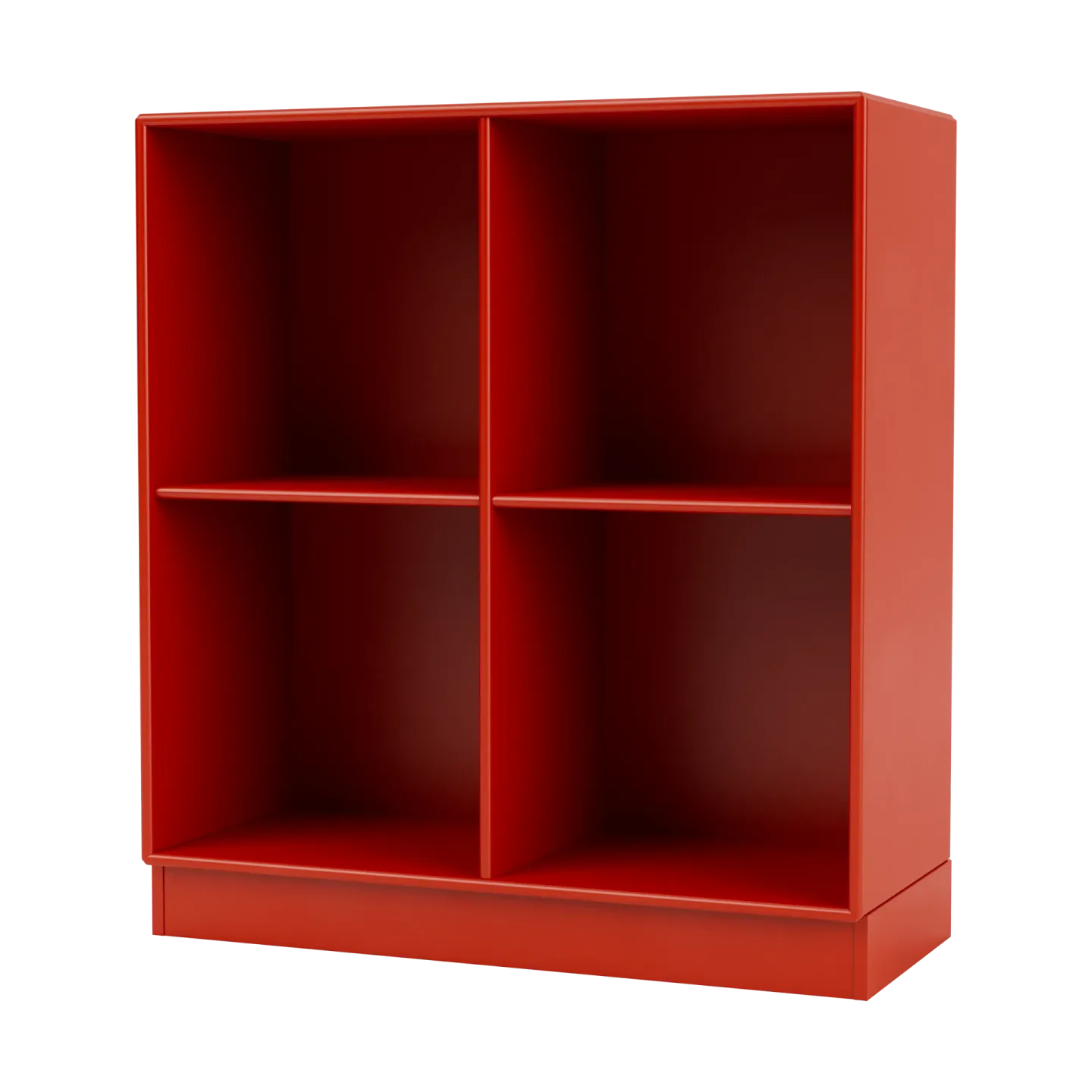 Montana SHOW hylla 69,6x69,6 cm, sockel 7 cm 145-Rosehip