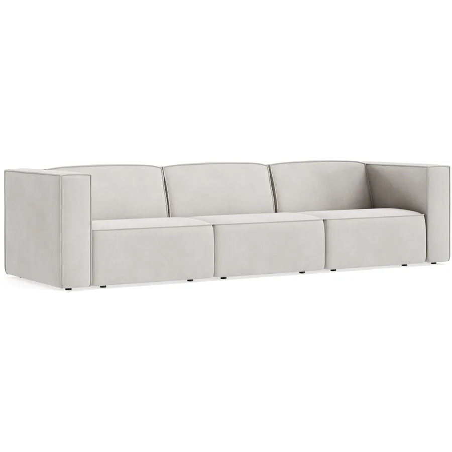 Sofa Melon Stoff YAGER - 2 white B 111 T 93 cm - Möbel Konfigurator: Traummöbel individuell zusammenstellen