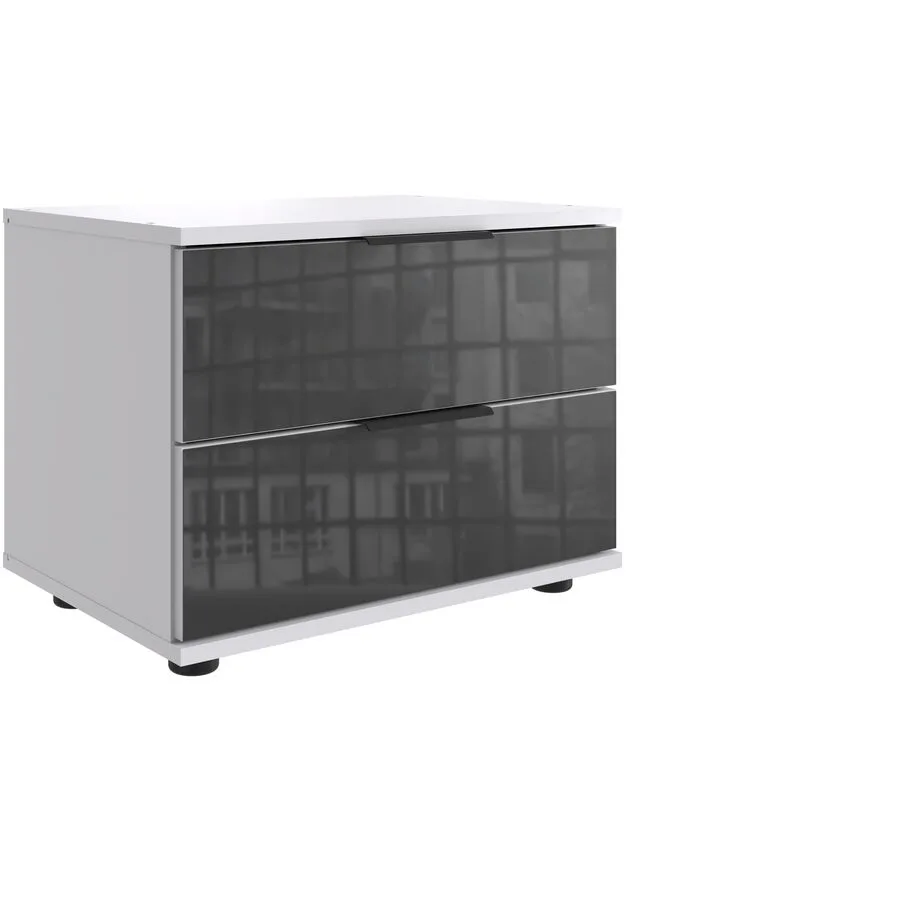 Nachttisch Metac Weiss Holzwerkstoff 52 cm