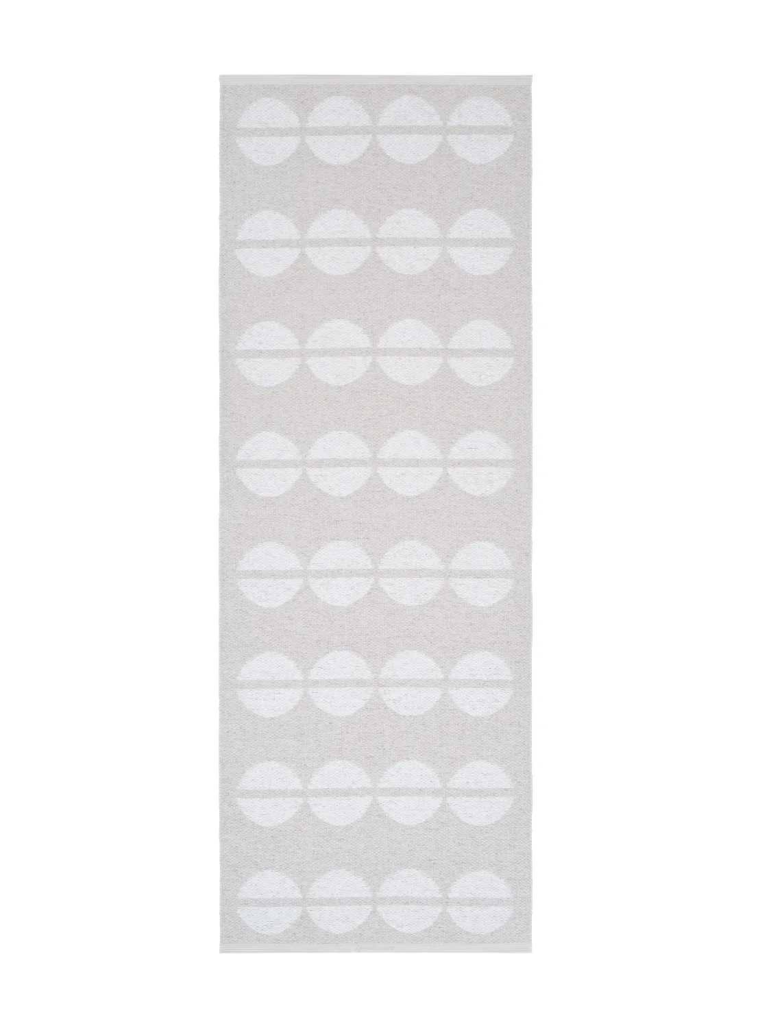 Plastmatter - Horredsmattan Bastian (krem) (Størrelse: 70 x 450 cm)
