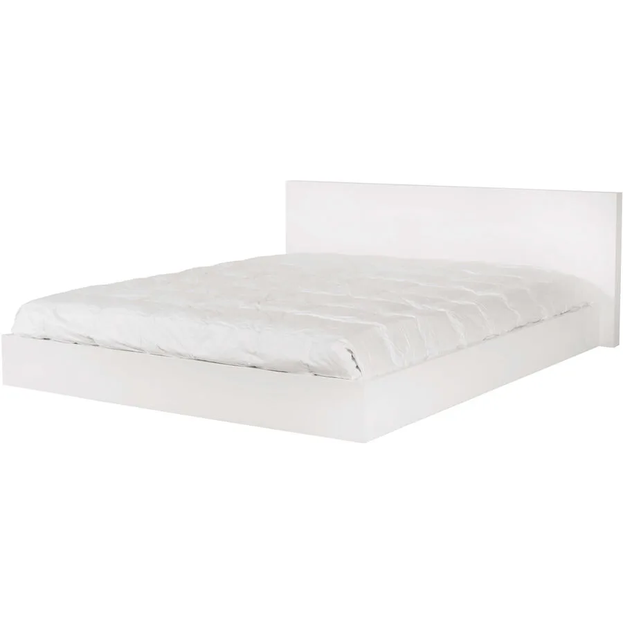 Bett Fluent reinweiss Holz 180 x 200 cm