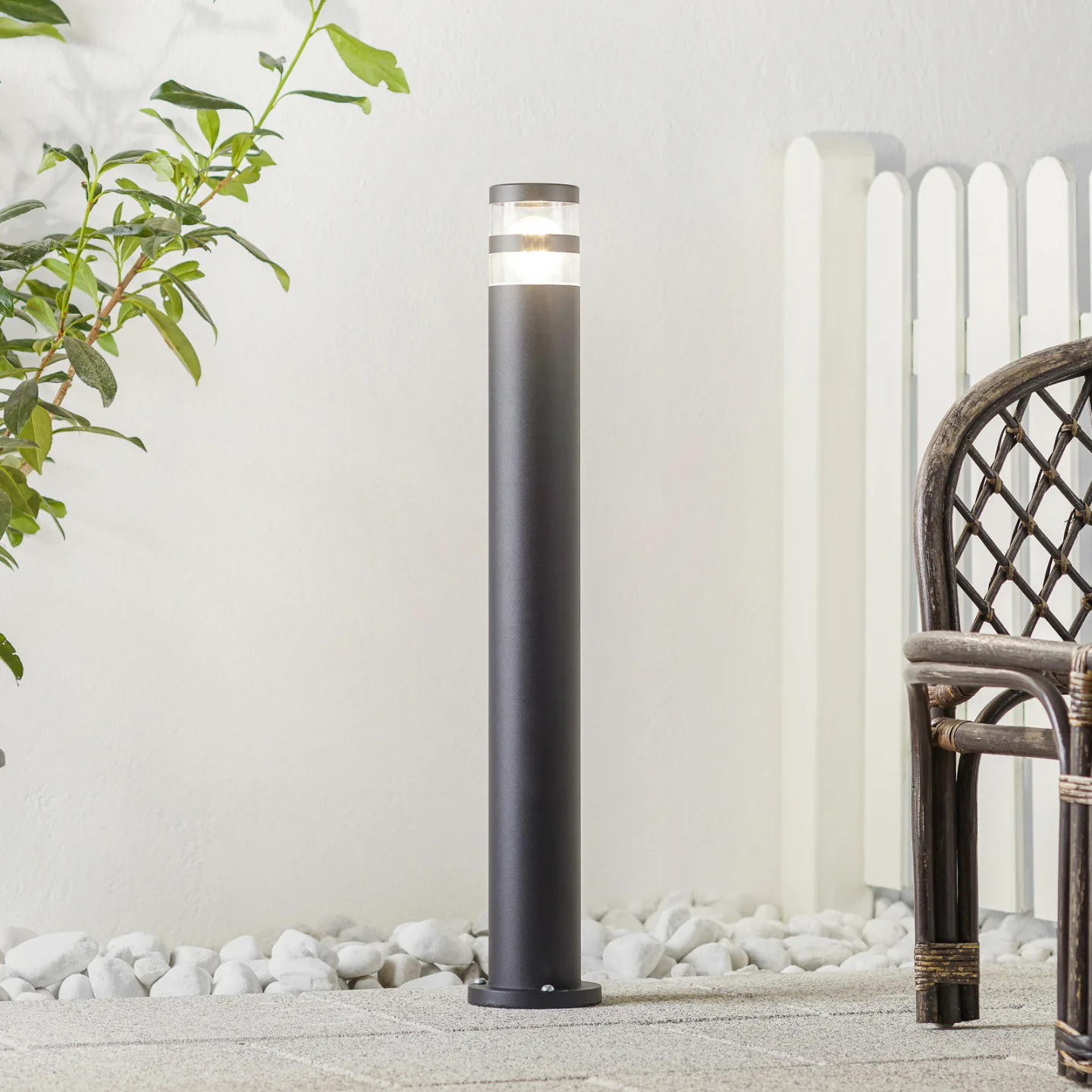 Birk Havelampe Black - Nordlux - Moderne - Metal - Med én lyskilde