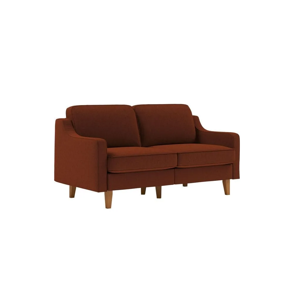 Lorvas 2-sits Soffa - Brun/Rosa