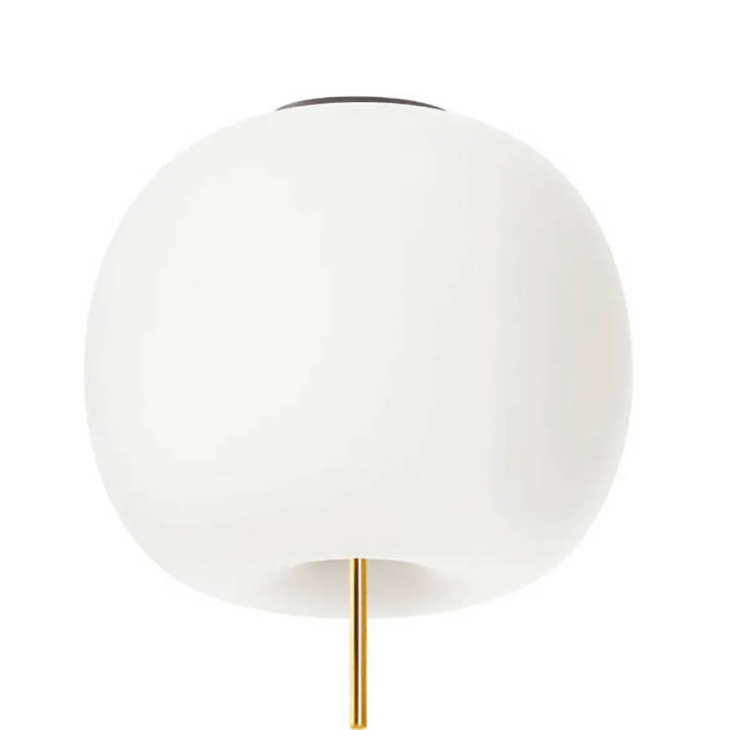 Kushi XL Loftlampe Brass - KDLN - Stue - Design - Glas - Rund