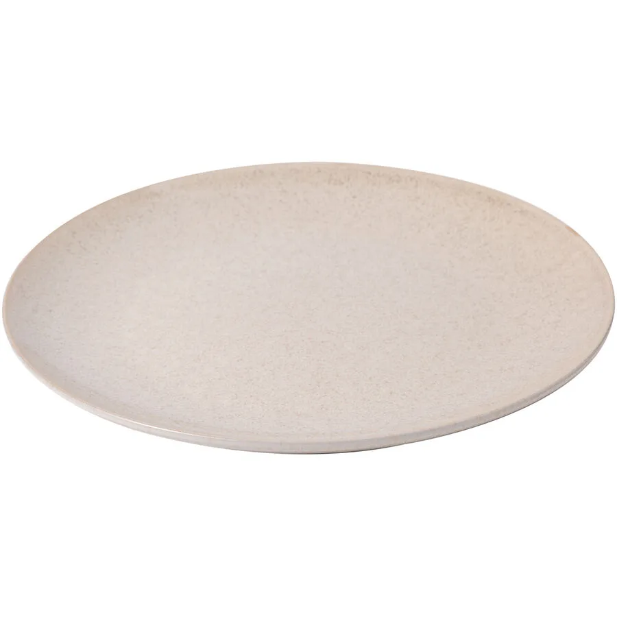 Teller flach Lorraine beige Stoneware D 27.3 cm