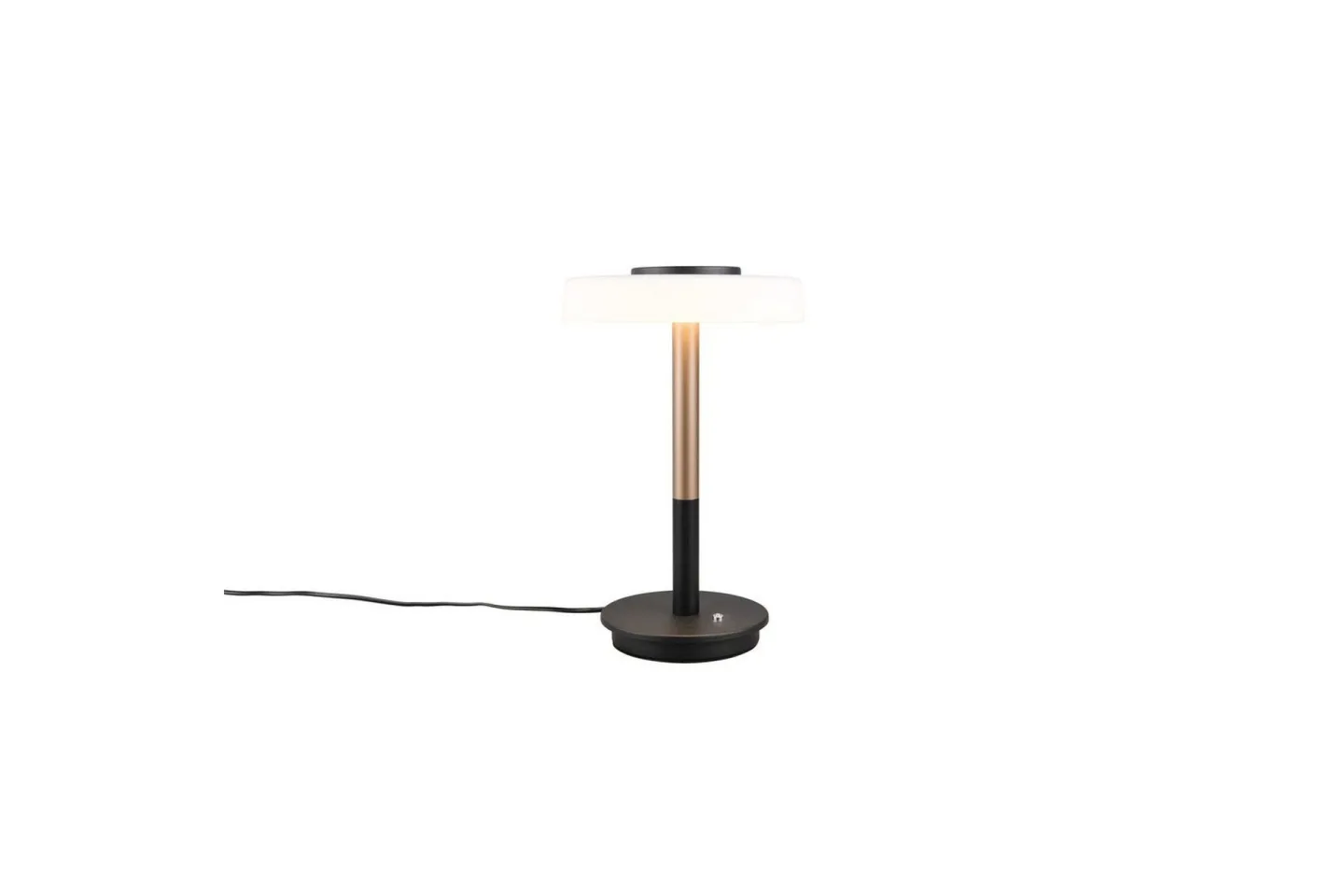 Bordslampa TRIO Celeste Mattsvart/vit/kaffebrun - Mattsvart/vit/kaffebrun